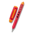Patronos töltőtoll Faber- Castell Scribolino balkezeseknek, piros